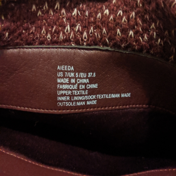 Just Fab Burgundy Boots - Picture 5 of 5